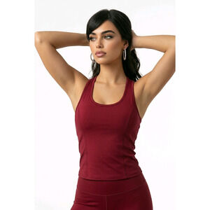 NWT Juicy Couture Sport Active Racerback Cutout Tank Size SM